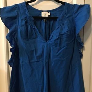 Anthropologie women’s flutter top - size 12